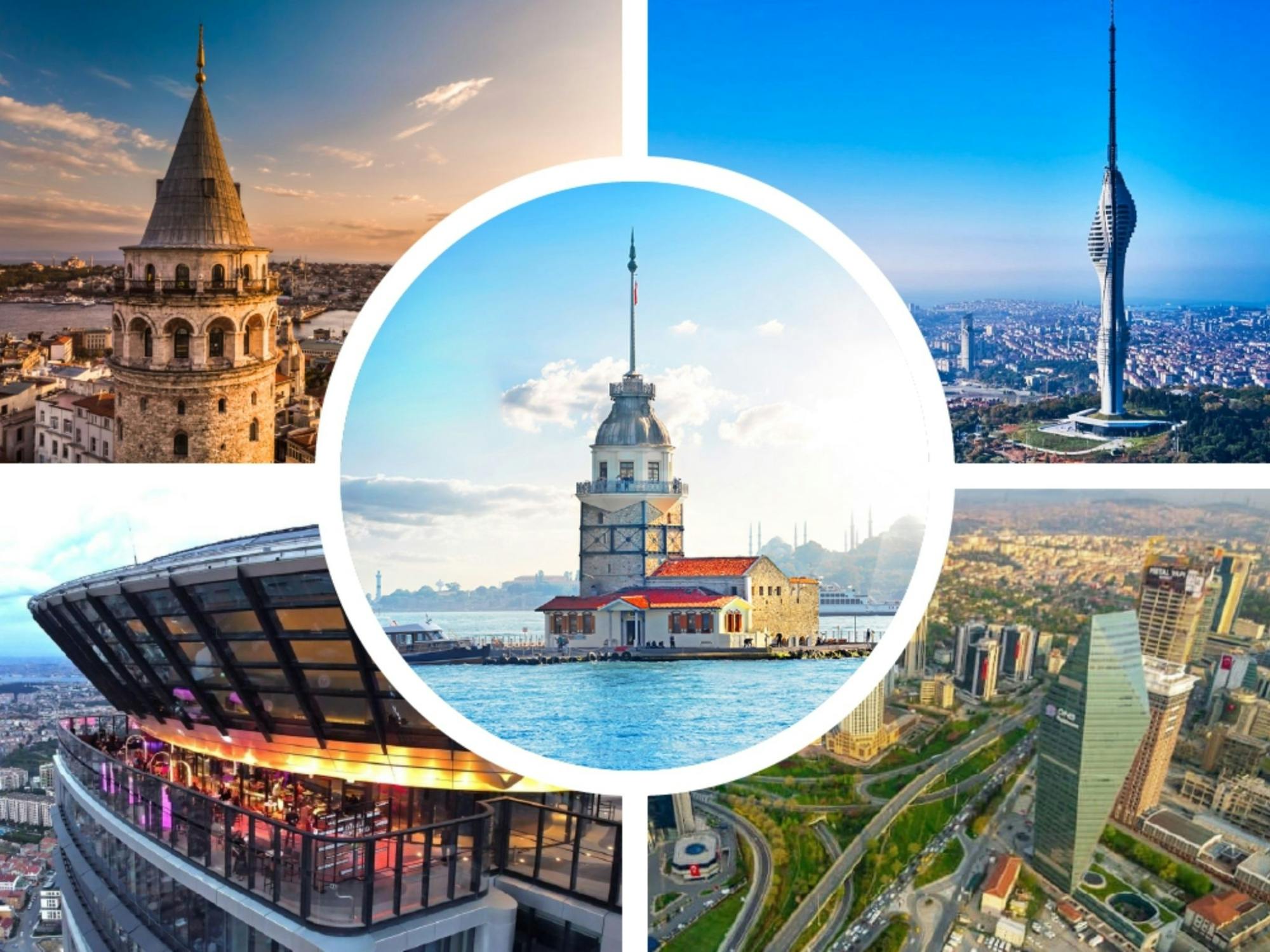 Billets coupe-file pour les tours d'Istanbul avec audioguides