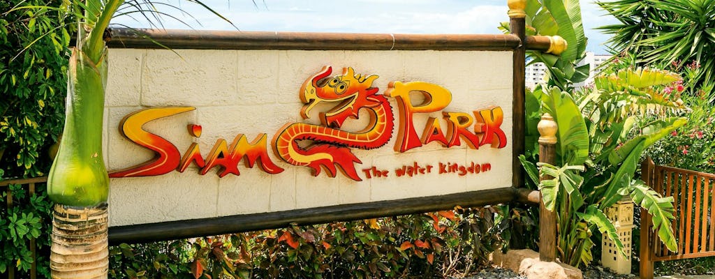 Siam Park entrance ticket