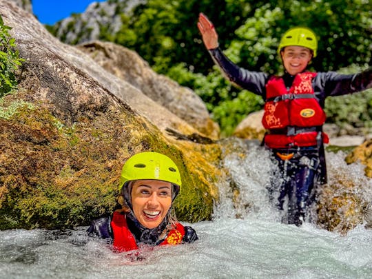 Canyoning on the river Cetina