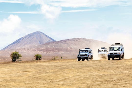 Sal Geländewagen Safari mit Sonnenuntergang und Abendessen am Strand