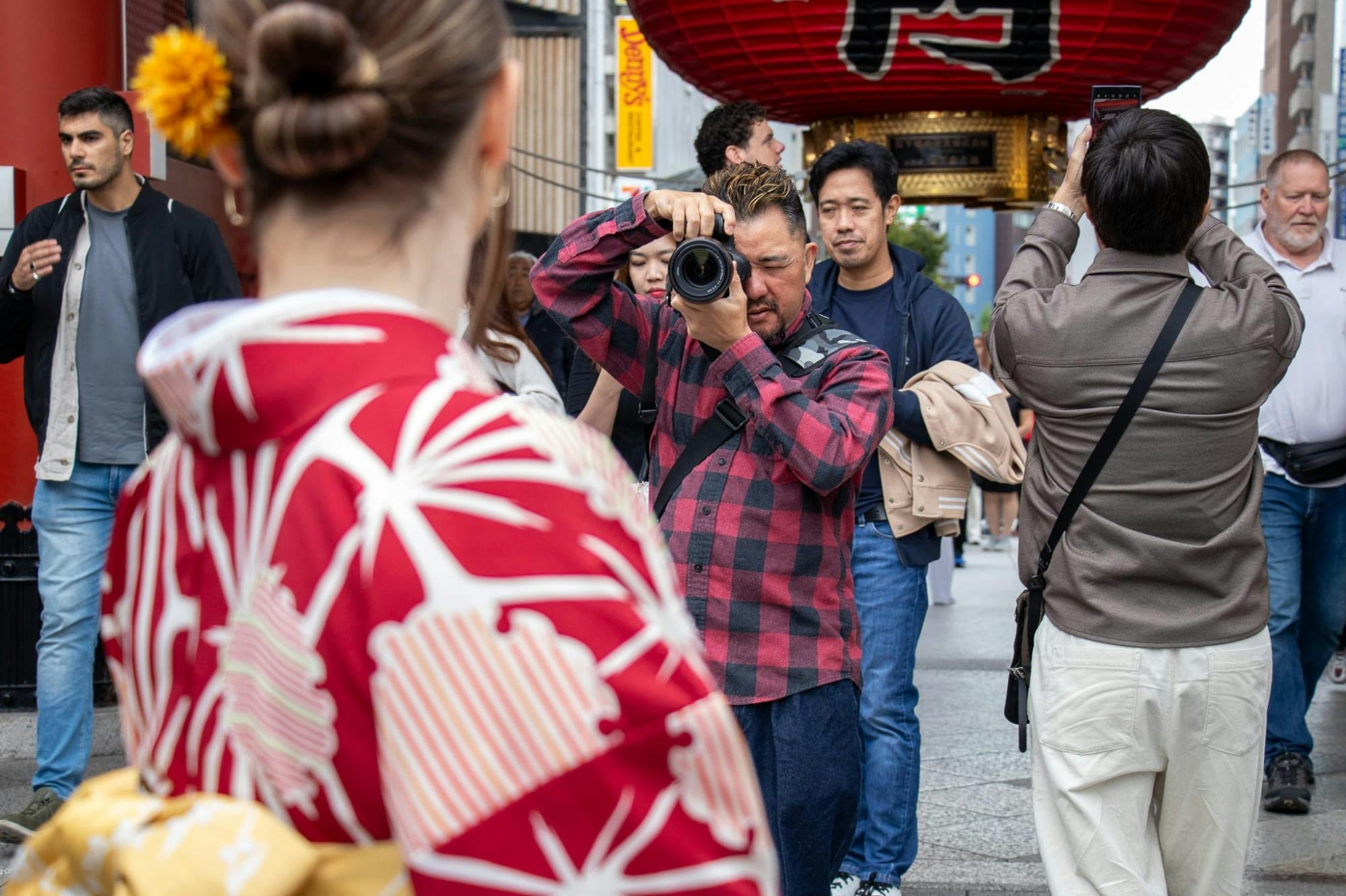 Half-day Tokyo Kimono photoshoot tour in Asakusa