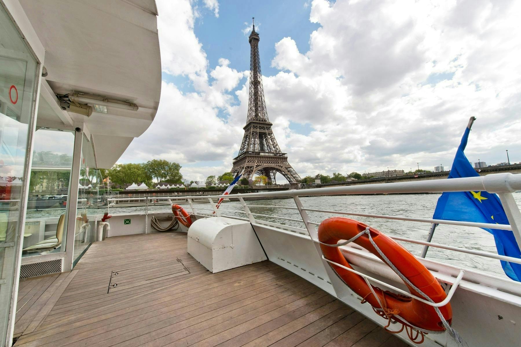 Croisière à arrêts multiples à Paris et visite audio des monuments