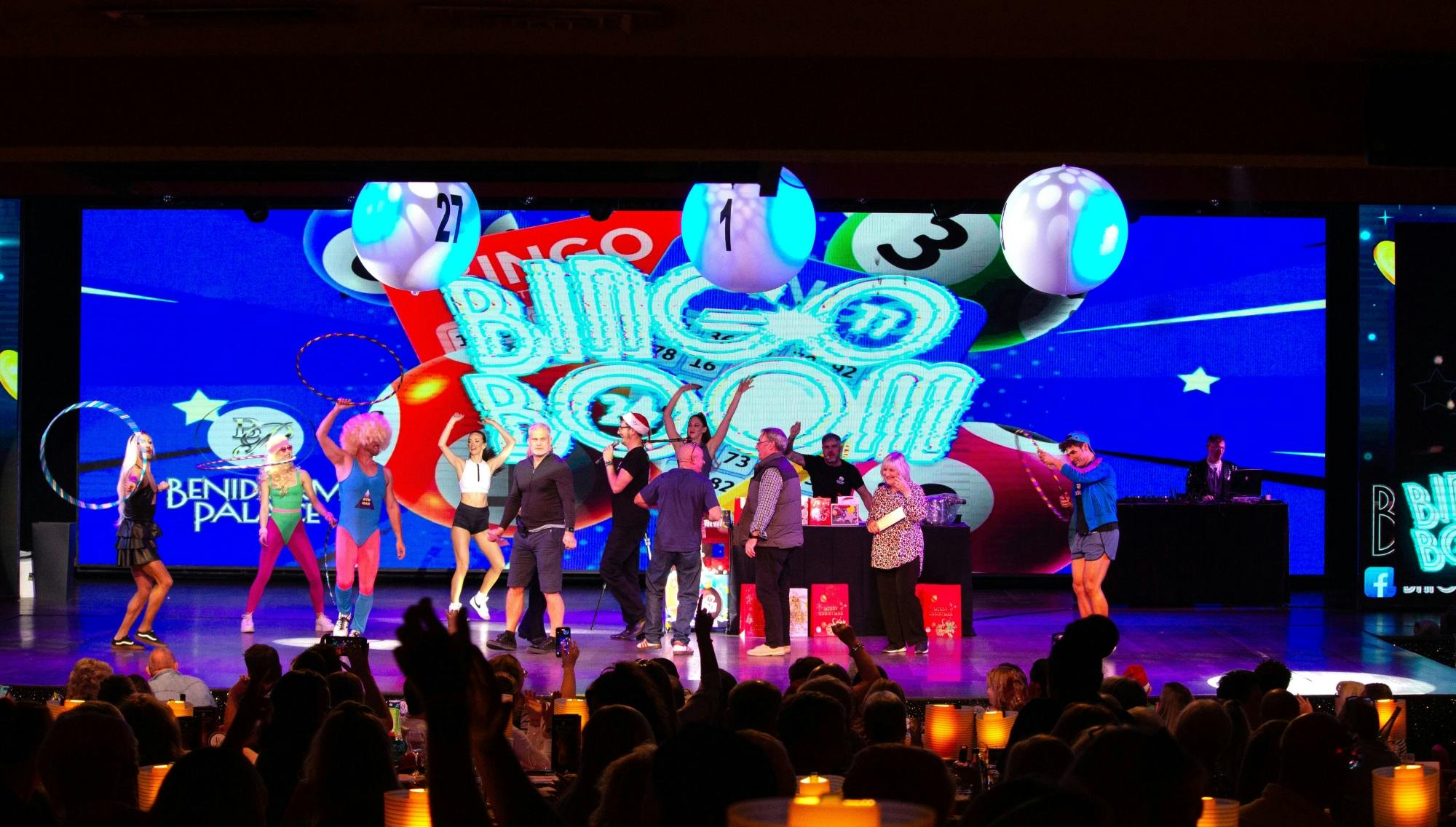 Bingo Boom musical night at Benidorm Palace