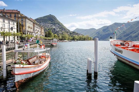 Excursão de um dia a Varenna, Bellagio e Lugano saindo de Milão