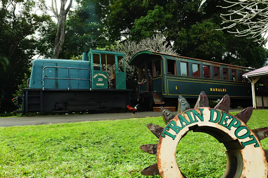 Luau Kalamaku Premier Gold Package with Train Ride Experience