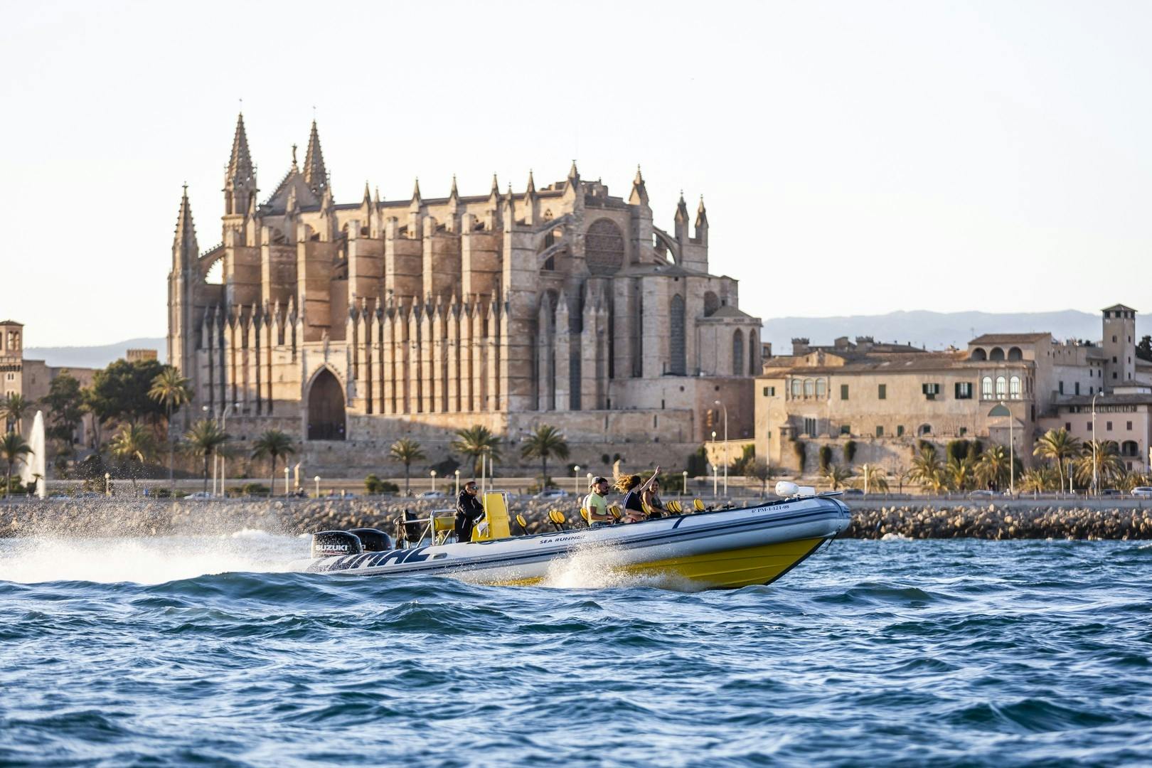 Experiencia Discovery en lancha rápida en Mallorca