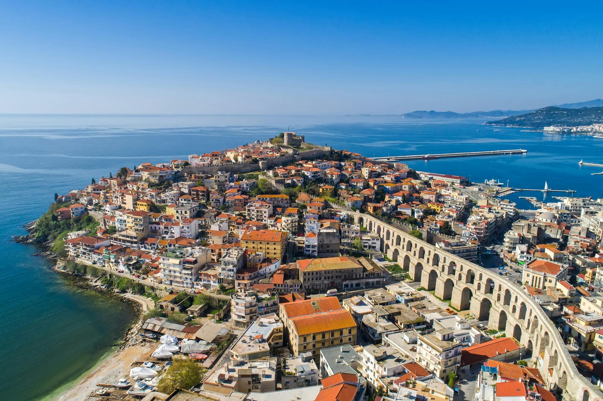 2-stündige audiogeführte Tuk-Tuk-Tour durch die Stadt Kavala