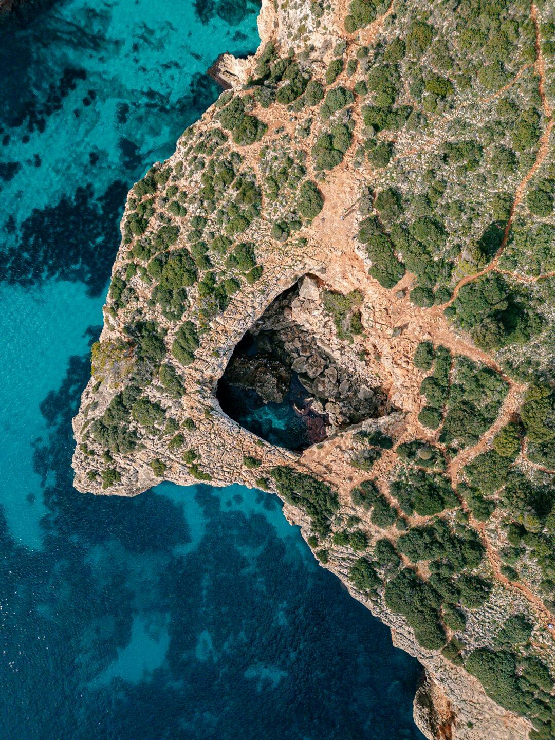 Guided hiking from Cala Romántica to Cala Varques with Eco Island Adventure