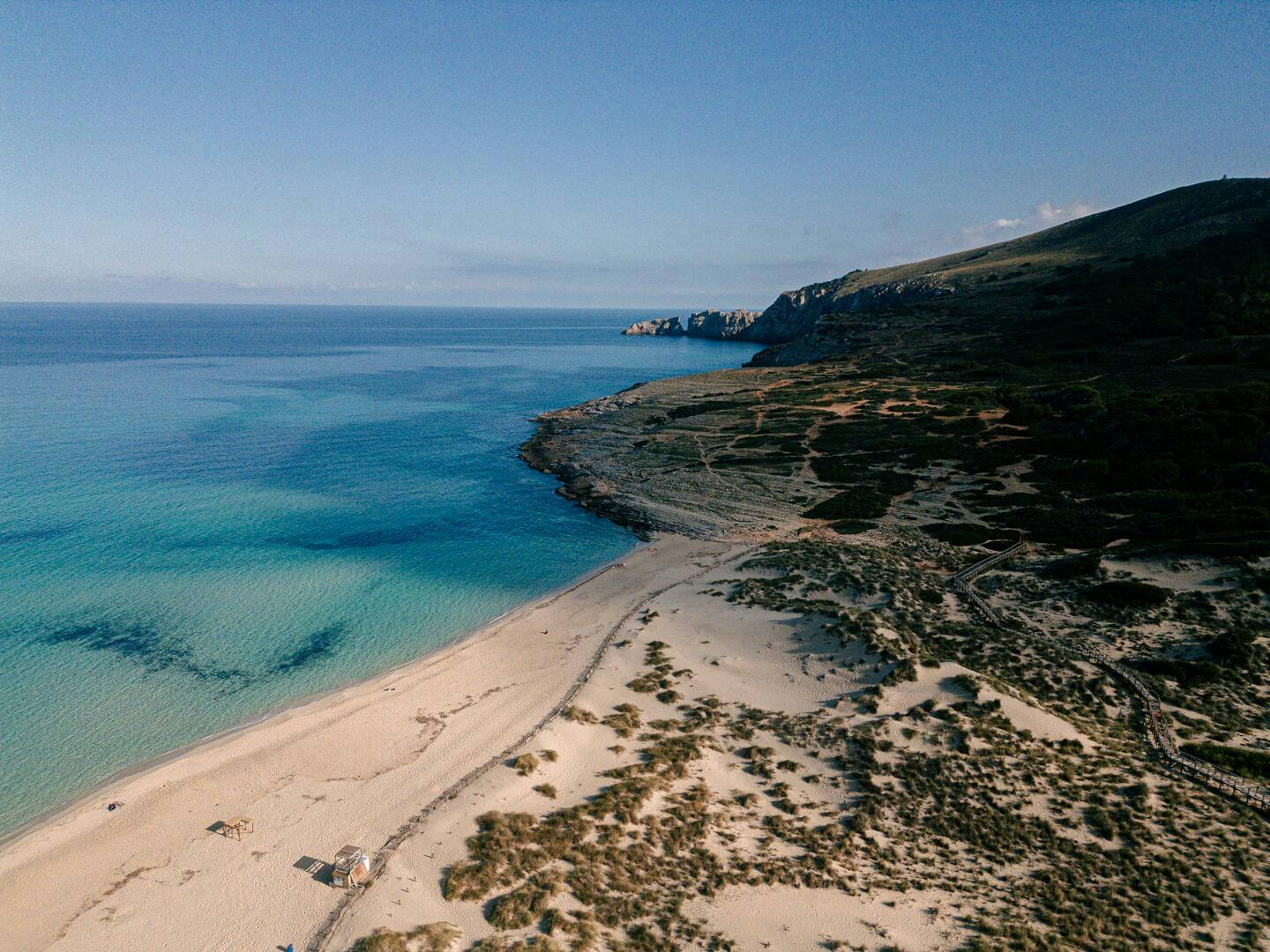 Guided hike from Cala Mesquida along Majorca's Virgin Coves and beaches with Eco Island Adventure