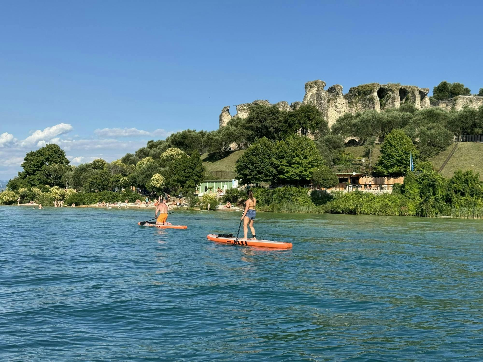 Stand-Up-Paddleboard-Erlebnis am Gardasee rund um Sirmione