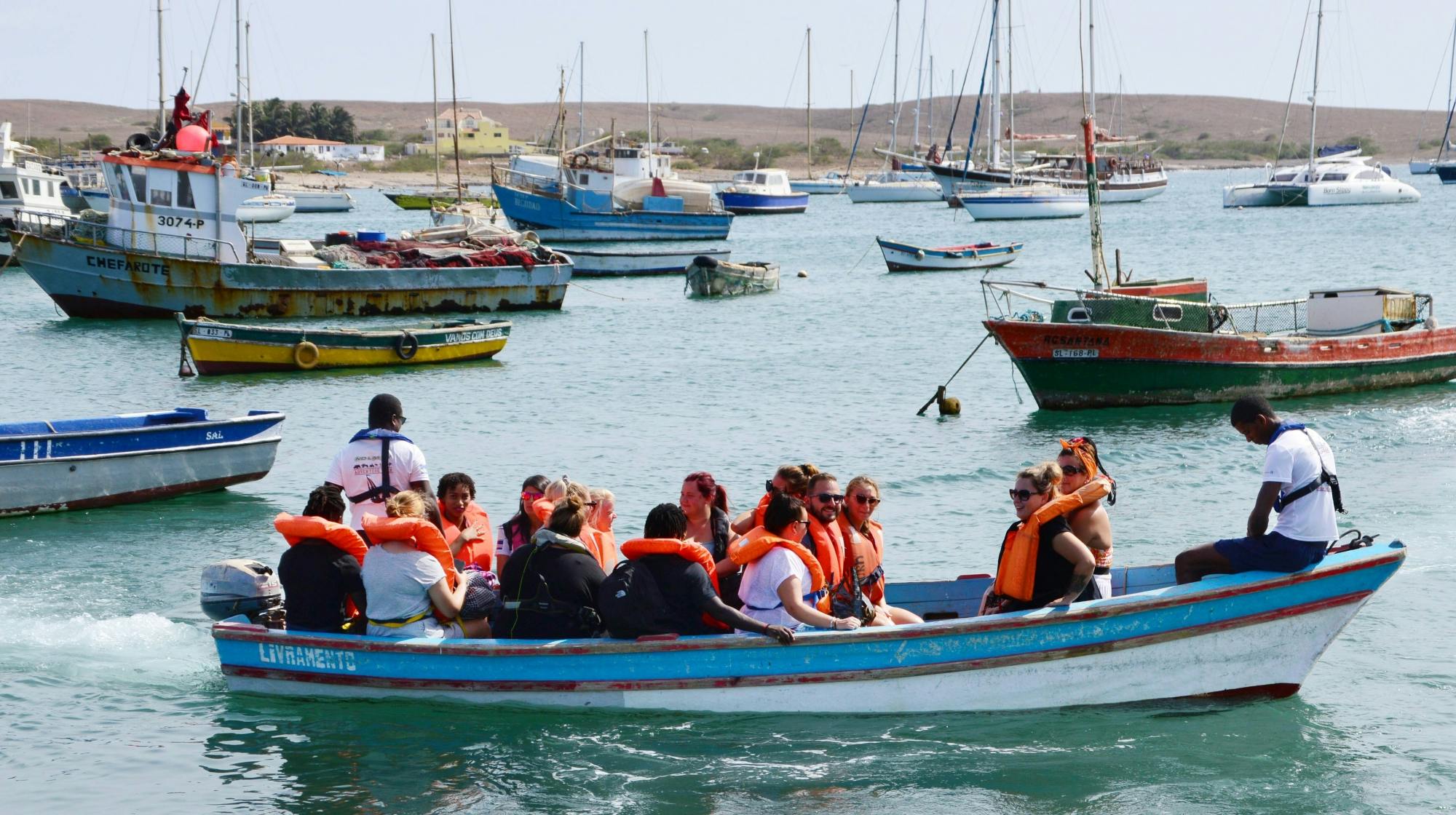 Sal Island Catamaran Cruise with All-inclusive Drinks and Snacks