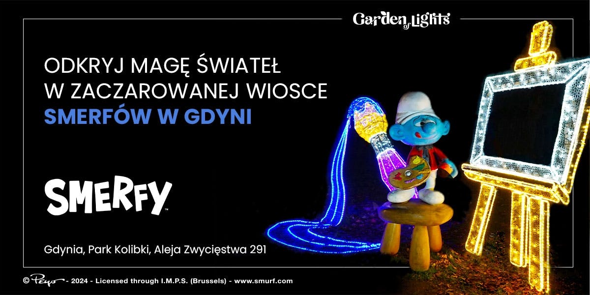 The Smurfs Exhibition Entrance Tickets in Gdynia