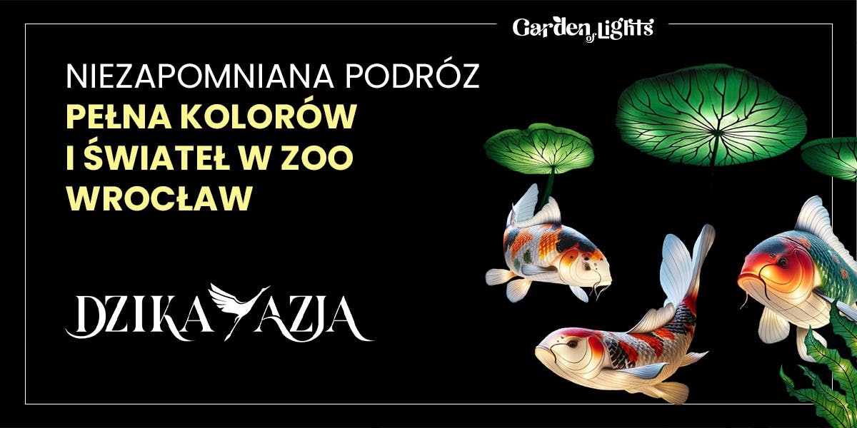 Bilhetes de entrada para a exposição Wrocław Wild Asia