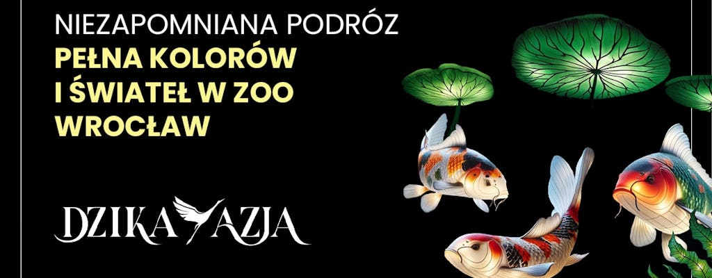 Wrocław Wild Asia Exhibition Entrance Tickets