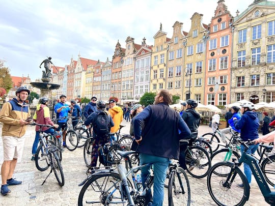 Passeio de bicicleta de 3 horas em Gdansk no estilo local