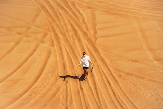 Sandboarding In Sahara Dunes With Sunset Camel Ride And BBQ