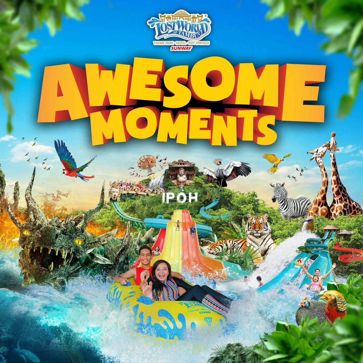 Toegangskaartje voor Lost World Of Tambun in Ipoh
