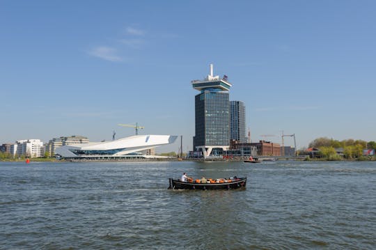 A'dam Lookout entrance ticket with lunch at revolving restaurant Moon