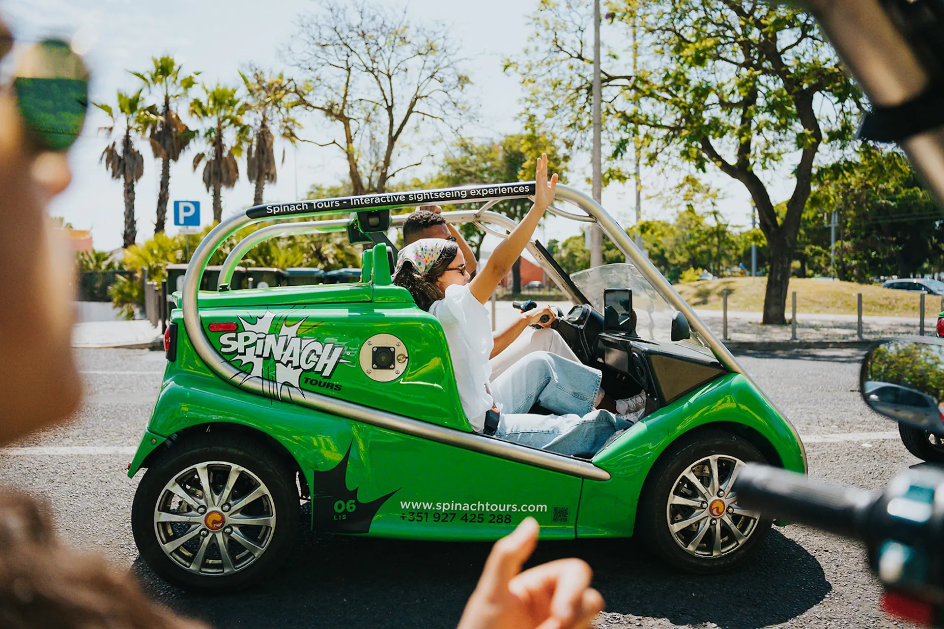 Spinach Tour – Lissabon sähköautolla omaan tahtiin