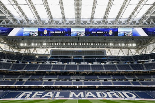 Tour dello stadio Bernabeu del Real Madrid e degustazione gourmet