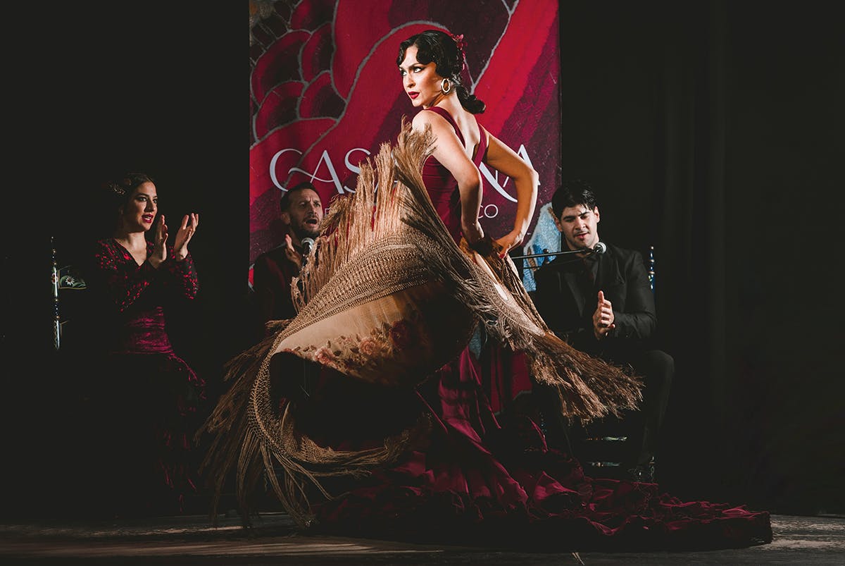 Traditionelle Flamenco-Show im Tablao Casa Ana in Granada