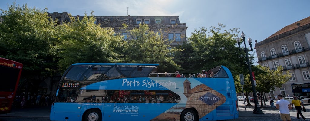 Porto 48 hours hop-on hop-off bus with river cruise