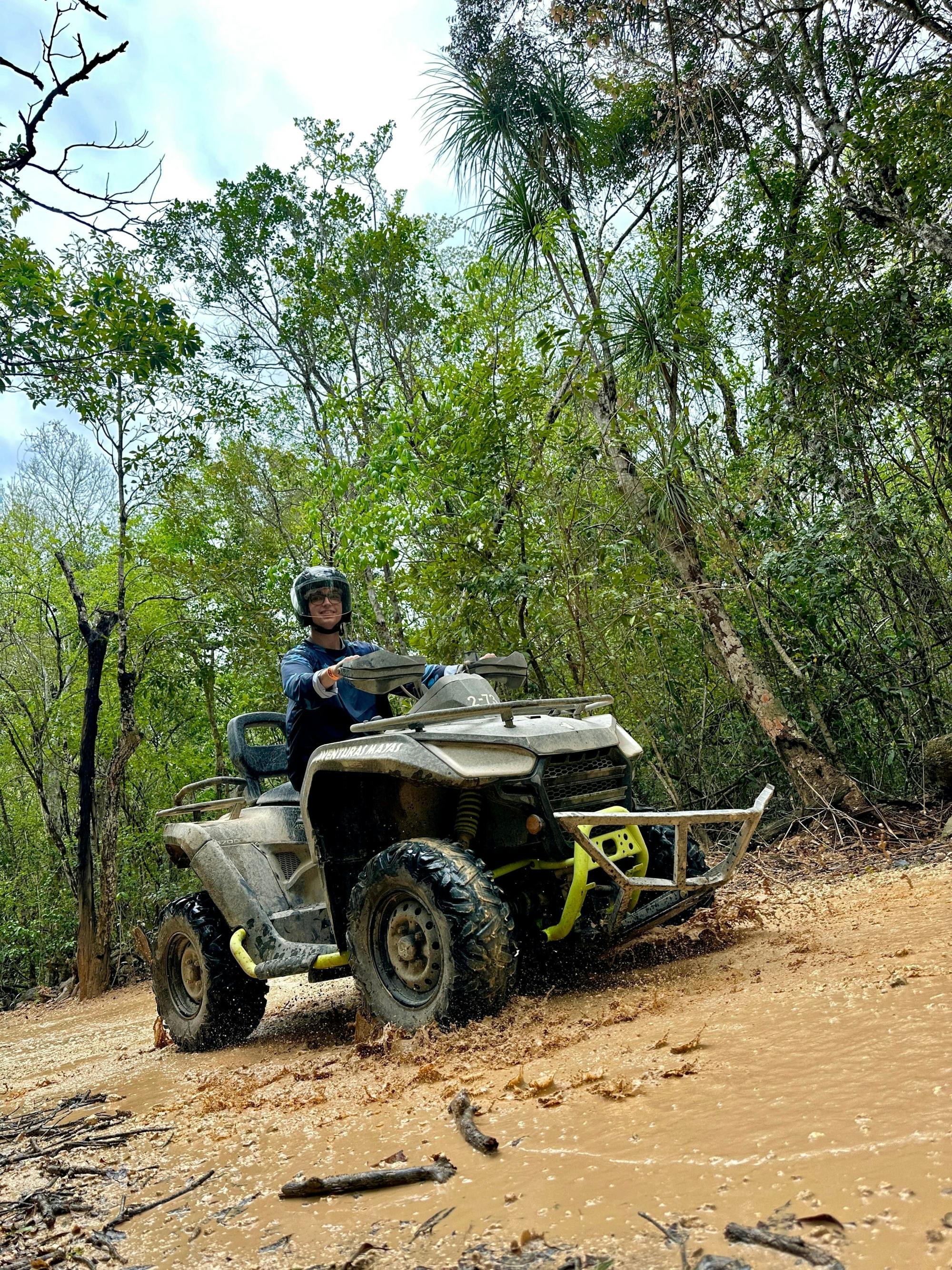 Extreme Tulum tour with ATV, ruins and cenote