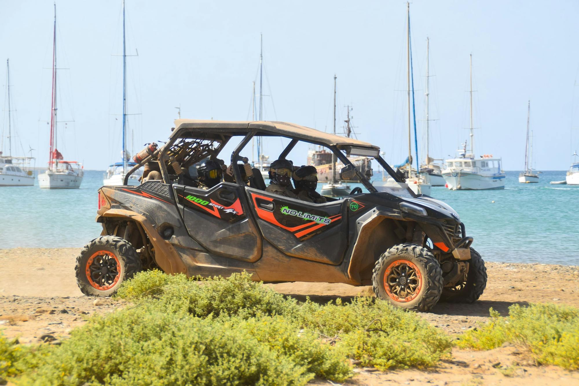 Tour in buggy fuoristrada per famiglie nel nord di Boa Vista