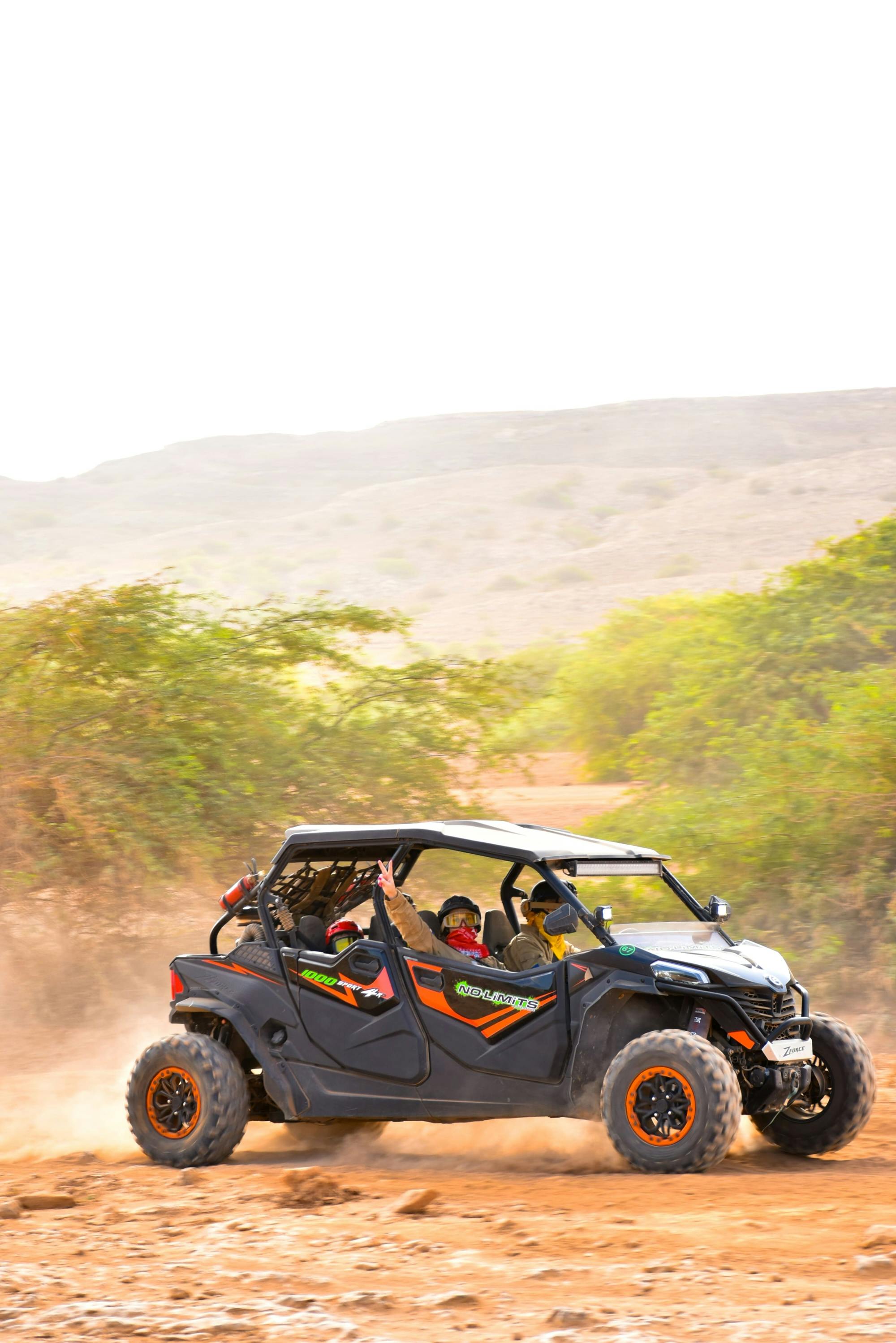 Family-friendly off-road buggy tour of northern Boa Vista