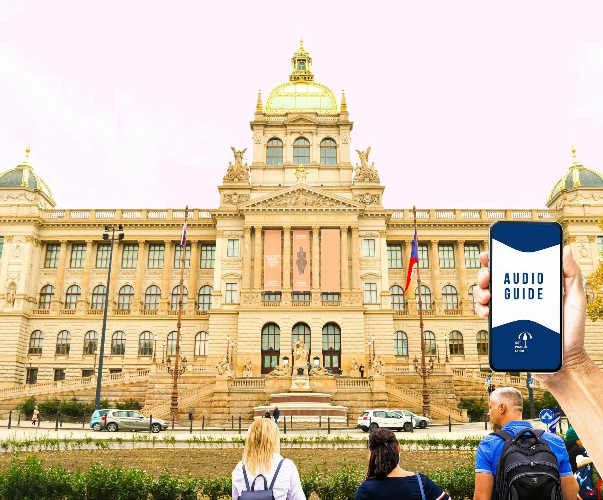 Ticket für das Nationalmuseum Prag und Online-Stadtrundfahrt mit Audioguide