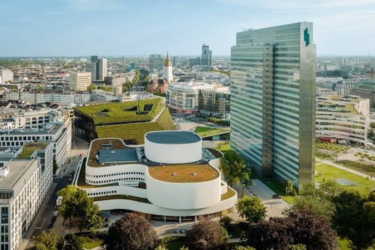 Visita guiada ao novo centro de Düsseldorf