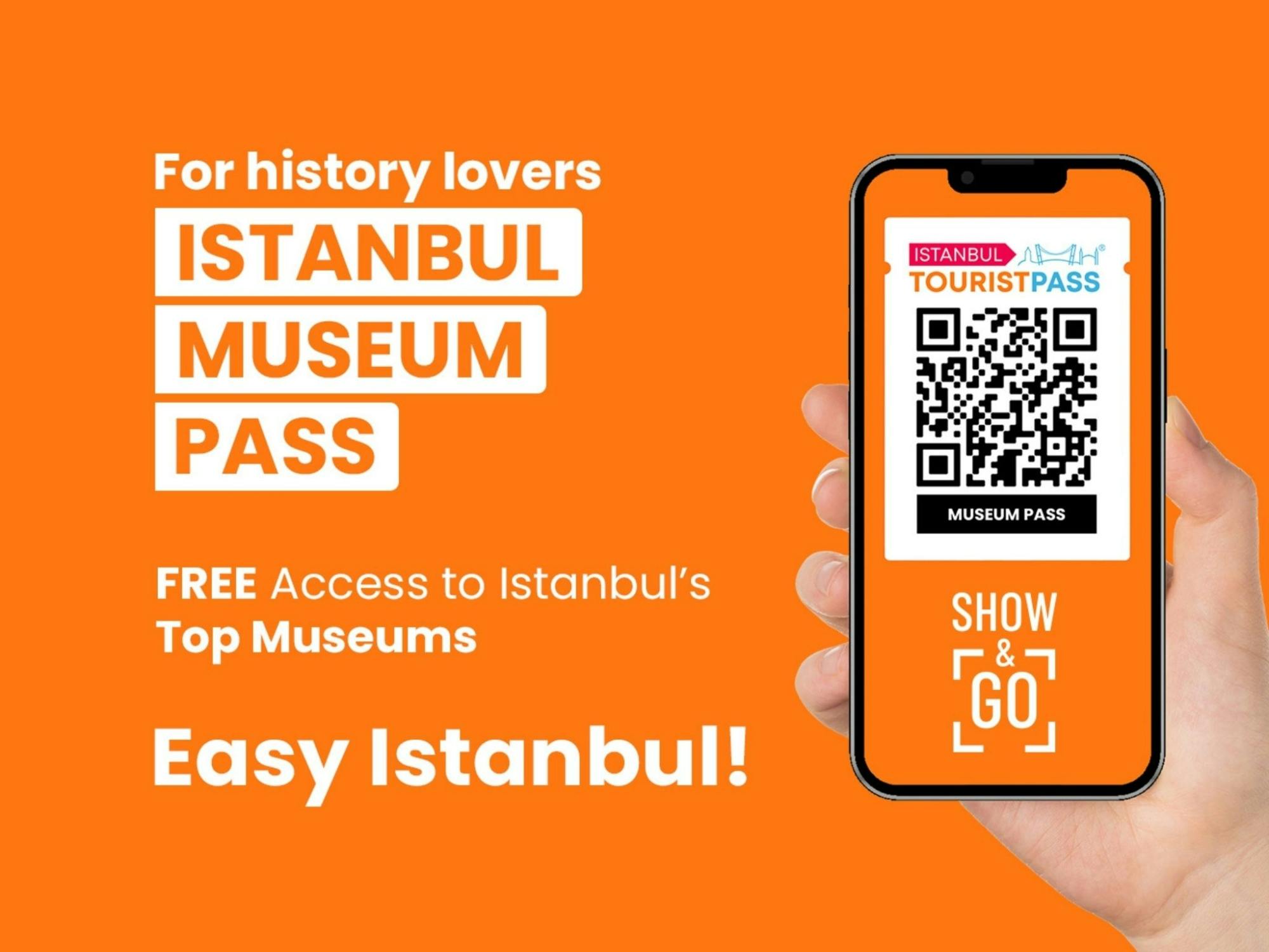 Passe de 2 e 3 dias para o Museu de Istambul com acesso sem filas e guias de áudio