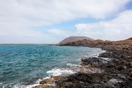 Viagem de barco particular para dois em Fuerteventura saindo de Corralejo