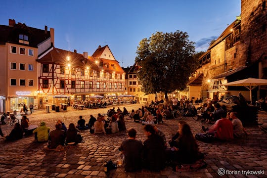 Nuremberg guided Old Town tour in the evening light