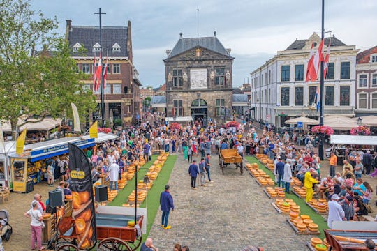 Hollandse Kaasmarktervaring in Edam, Gouda of Alkmaar