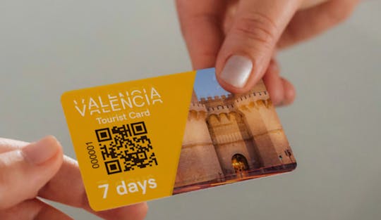 Tarjeta turística de Valencia de 7 días sin transporte