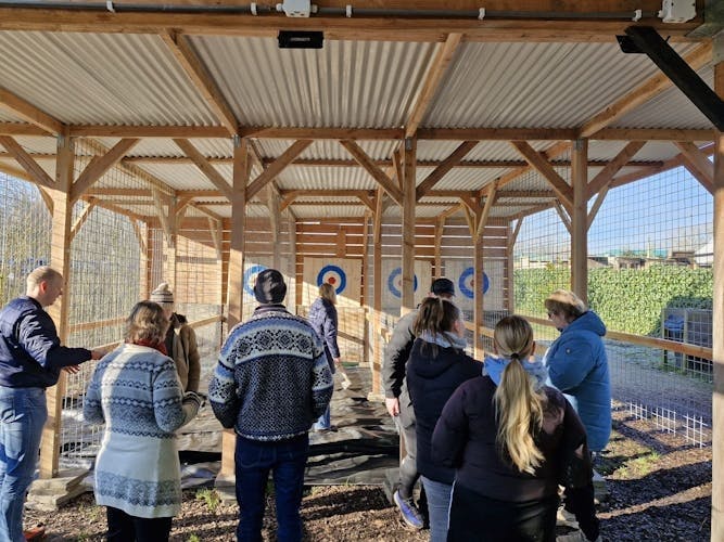 Axe Throwing Experience at UP Events Amsterdam