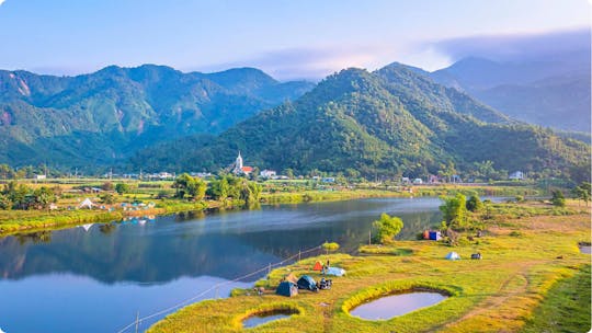 Vietnam experience with cooking class, cycling tour and waterfall stop