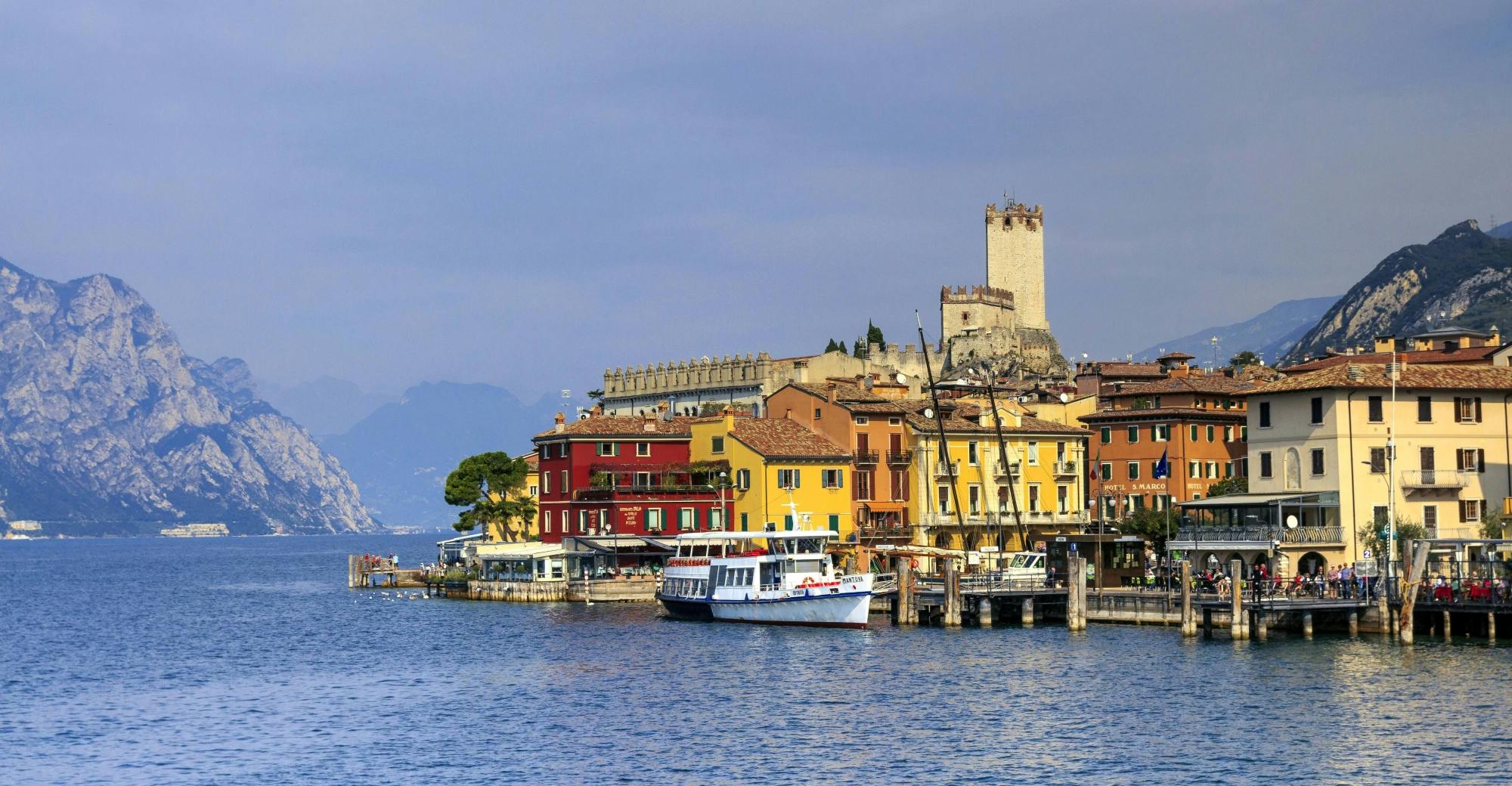 Lake Garda tour with boat trip from southern hotels