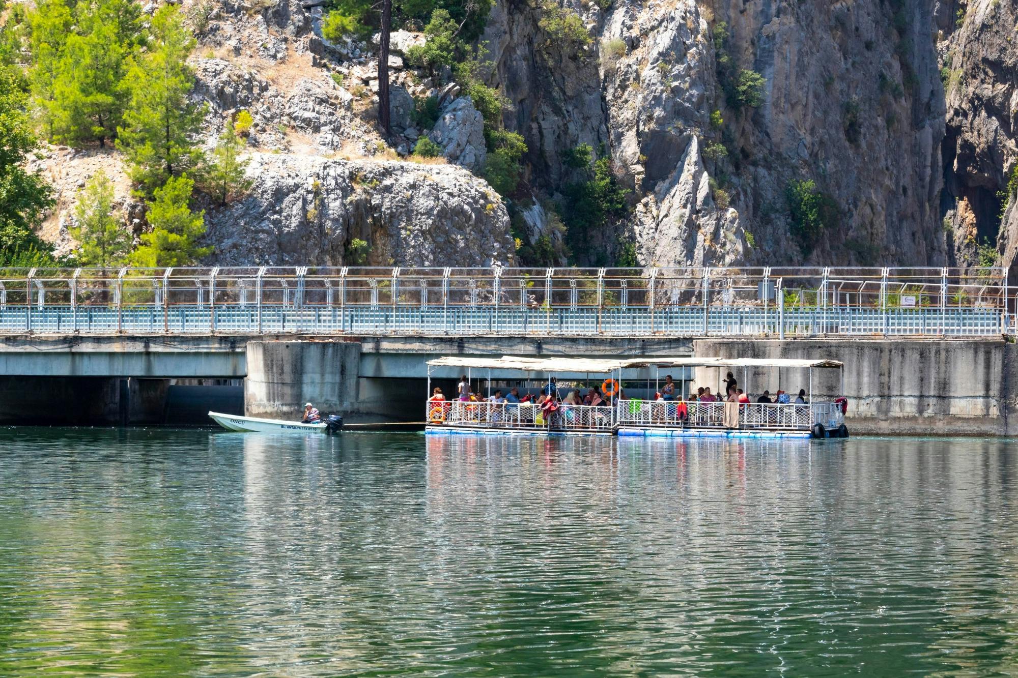 Antalya’s Paradise Canyon tour with boat cruise and lunch