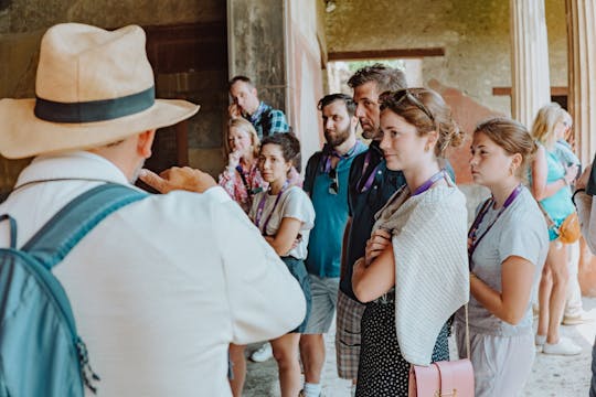 Visite en petit groupe de Pompéi et d'Herculanum au départ de Sorrente