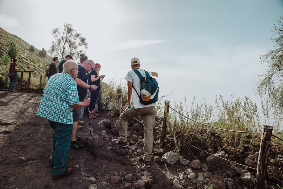 Escursione di piccolo gruppo a Pompei e al Vesuvio da Napoli