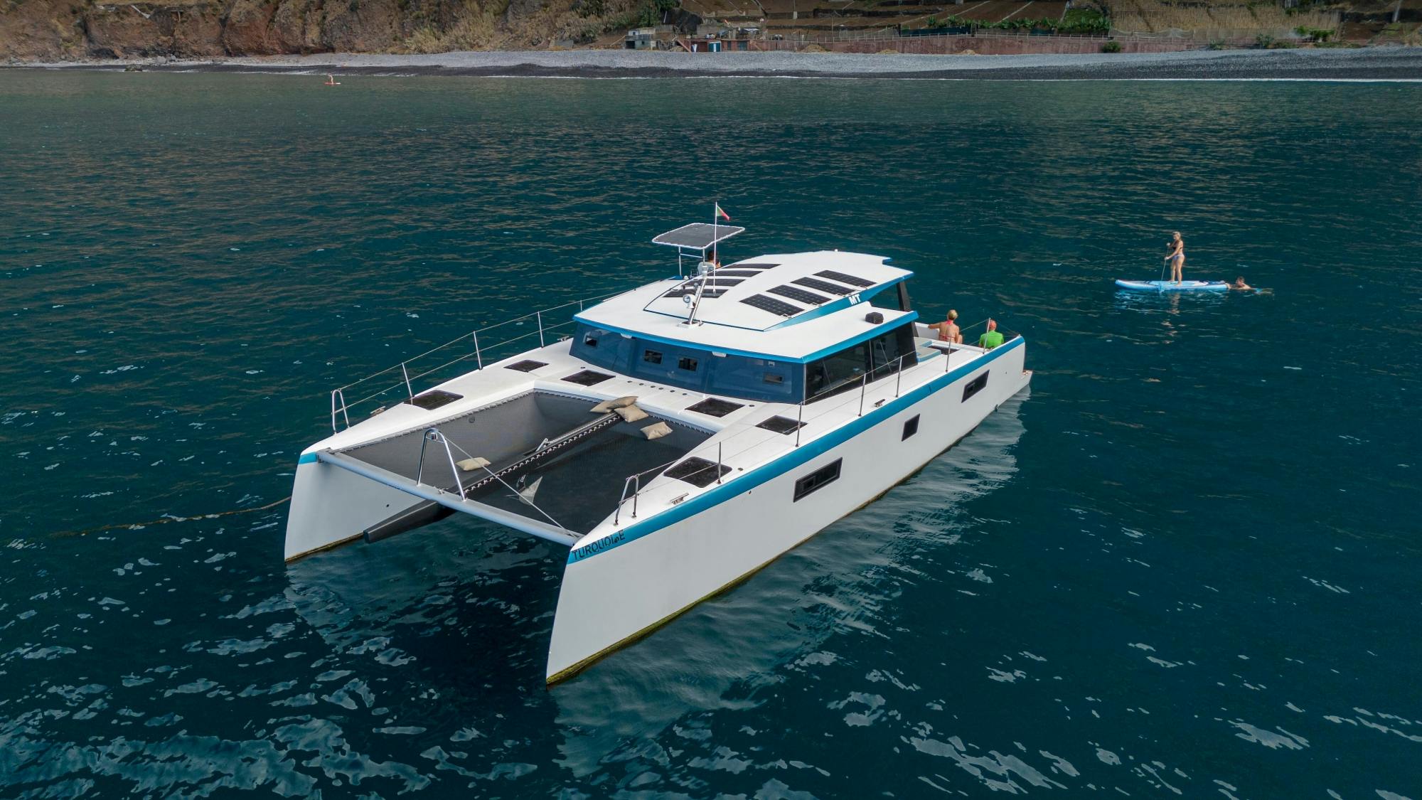 Madeira luxury catamaran cruise with drinks