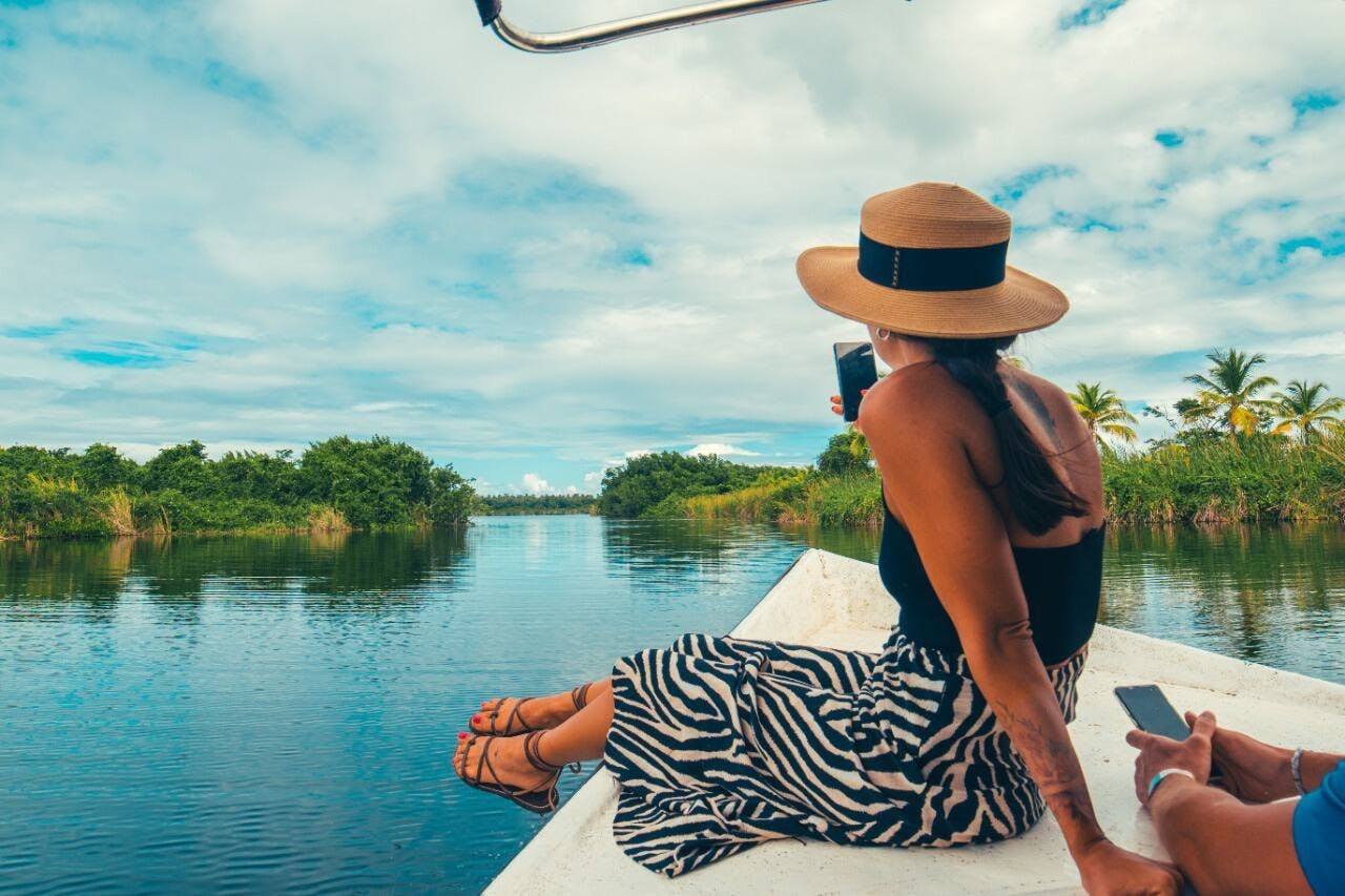 Excursión de día completo a El Limón dominicano con paseo a caballo y en 4x4