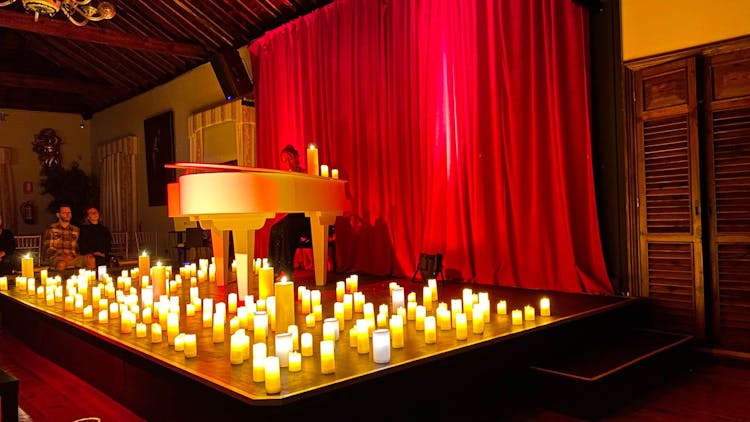 Candlelit piano concert at Casa Abaco in Tenerife