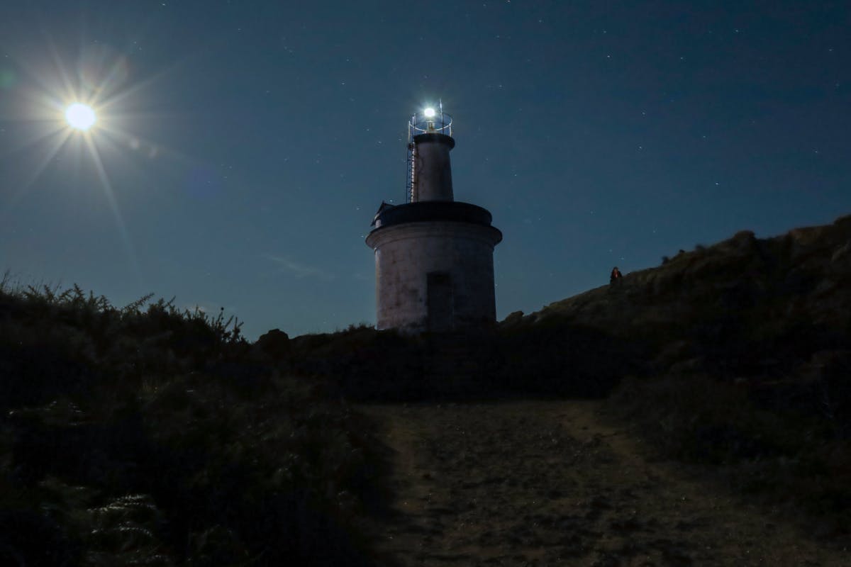 Stargazing on Cies Islands  by Sailingboat