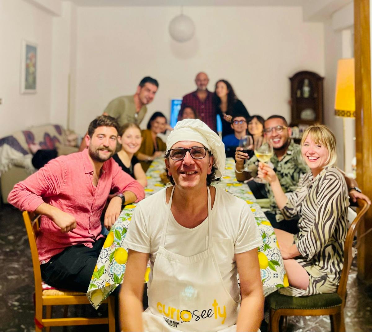 Cena siciliana con uno chef locale a Palermo
