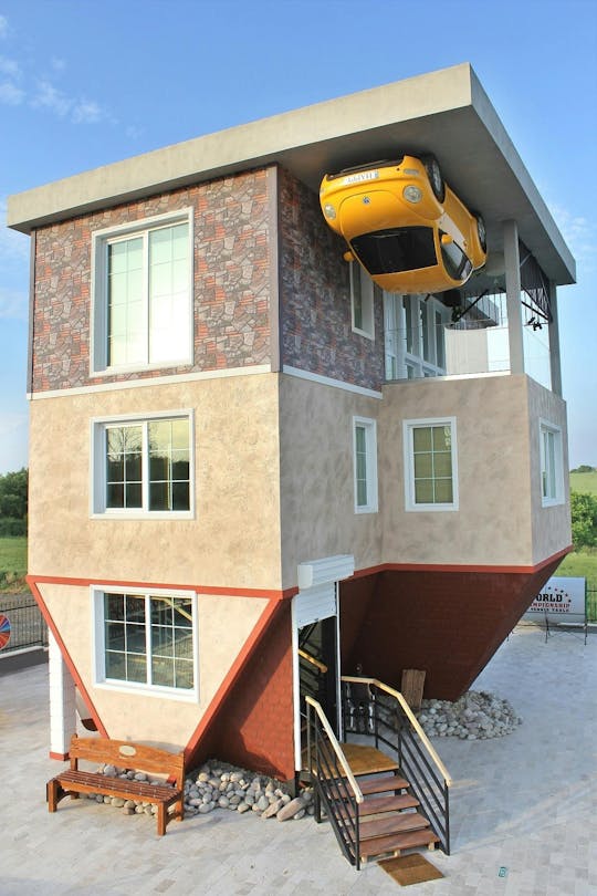 The Upside Down House entrance tickets in Chernomorec