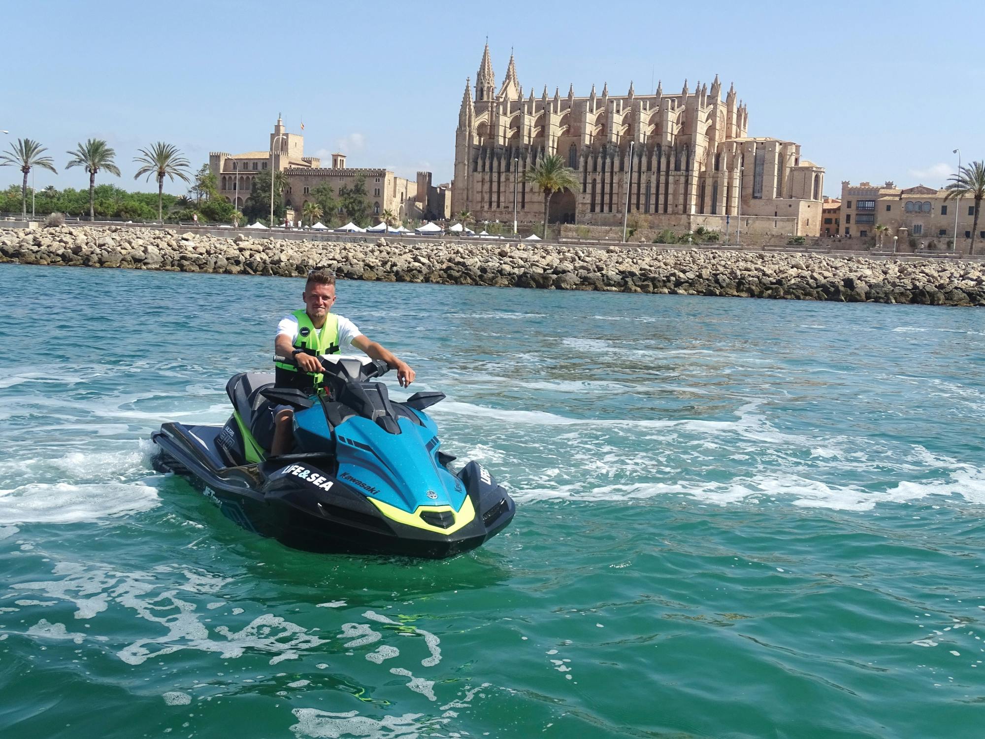 55-minutes jet ski experience in Mallorca