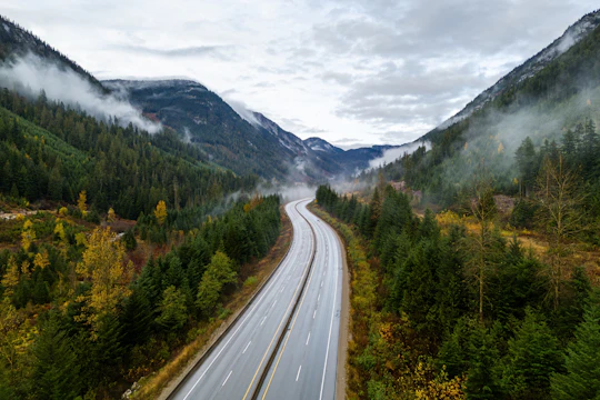 Vancouver to Kamloops scenic drive and self-guided audio tour